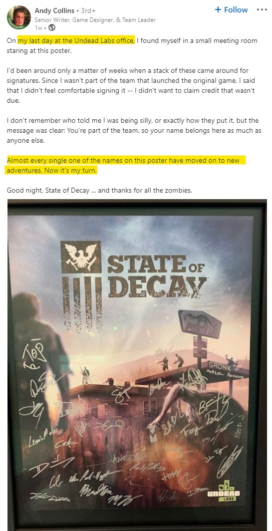 State of Decay 2 Game Poster