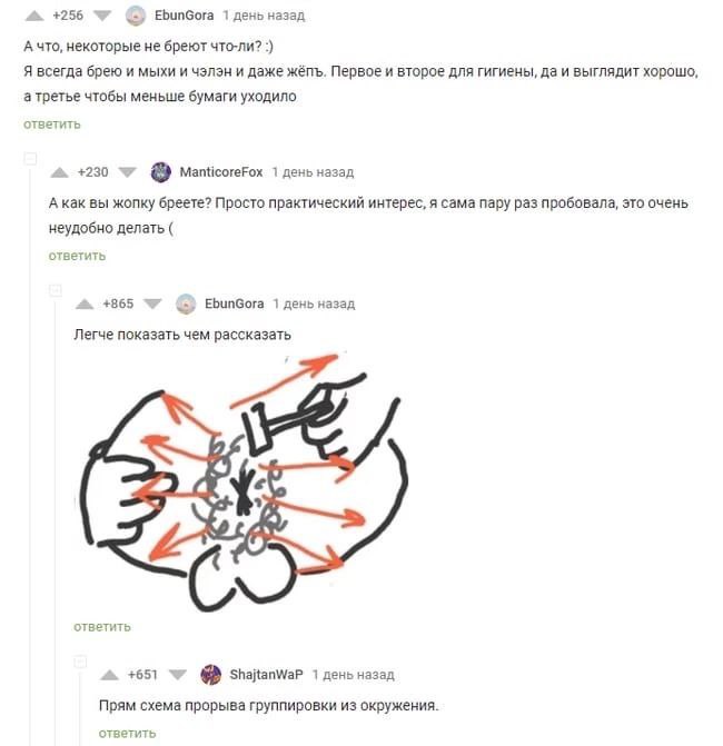 Last_old_man's tweet image. Рассказывайте, кто как жёппу бреет