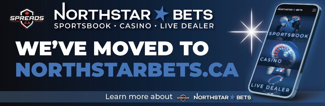 Spreads.ca (@spreadsc) on Twitter photo 🚨 Big news... We've moved! 🚨
🌟Follow <a href="/NorthStarBet/">NorthStar Bets Sportsbook</a> for sports insights, odds, stats & more!
Learn more x.com/northstarbet 🚨 Big news... We've moved! 🚨
🌟Follow <a href="/NorthStarBet/">NorthStar Bets Sportsbook</a> for sports insights, odds, stats & more!
Learn more x.com/northstarbet