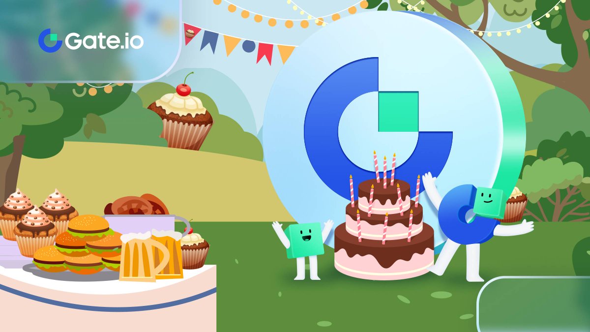 Gate.io (@gate_io) on Twitter photo 914 Likes To This Post | Win $1000 #USDT #Airdrop
How Many Cupcakes You See In This Image?
Answer with hashtags #10YearsOfGateio & #GateioTurns10 & submit the link in Gleam Form:
Must Follow <a href="/Gateio_Mascots/">Gatsby and Blocky</a>
Link: gleam.io/TLLOX/celebrat… 914 Likes To This Post | Win $1000 #USDT #Airdrop
How Many Cupcakes You See In This Image?
Answer with hashtags #10YearsOfGateio & #GateioTurns10 & submit the link in Gleam Form:
Must Follow <a href="/Gateio_Mascots/">Gatsby and Blocky</a>
Link: gleam.io/TLLOX/celebrat…
