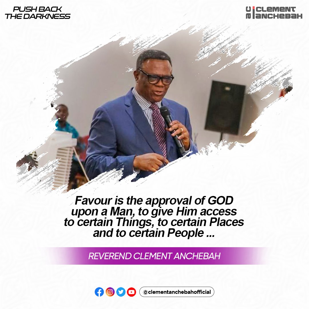 ClementAnchebah's tweet photo. I'm announcing to somebody, this is your set time of Favour...

May you receive Favour from God and from Men THIS week... 

And May the Favour cause you to be #Remembered #Promoted and be granted #Access in Jesus name. https://t.co/L8uSZdgi91
