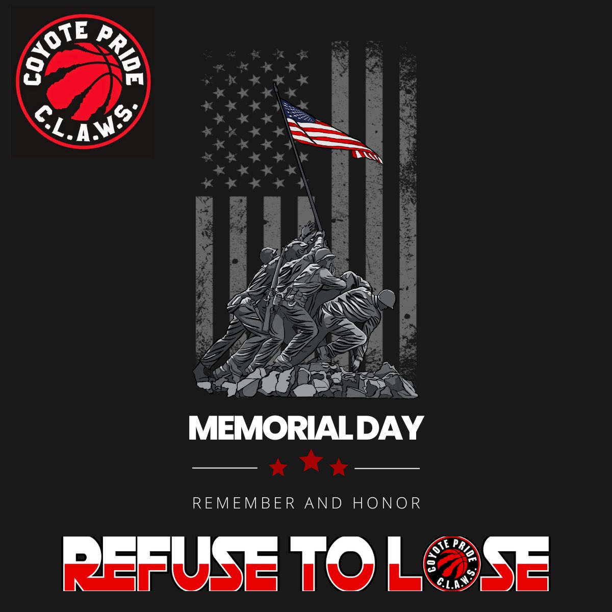 Happy Memorial Day from everyone here at LaJoya Hoops!!

Our country is free today thanks to the millions of Americans who paid the ultimate price.

Today, we remember and honor all those men and women who died fighting for our freedom!

#MemorialDay2023