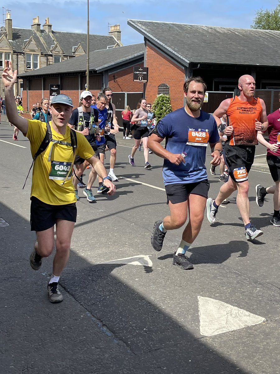 KevinPurcell65's tweet photo. @lizmead867 @macmillancancer It was great to bump into you Liz. If we are sharing proud parent moments, my son in yellow running for @HeadwayUK https://t.co/4rDmDjfWVx