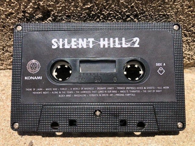 Silent Hill 2 original soundtrack on cassette tape