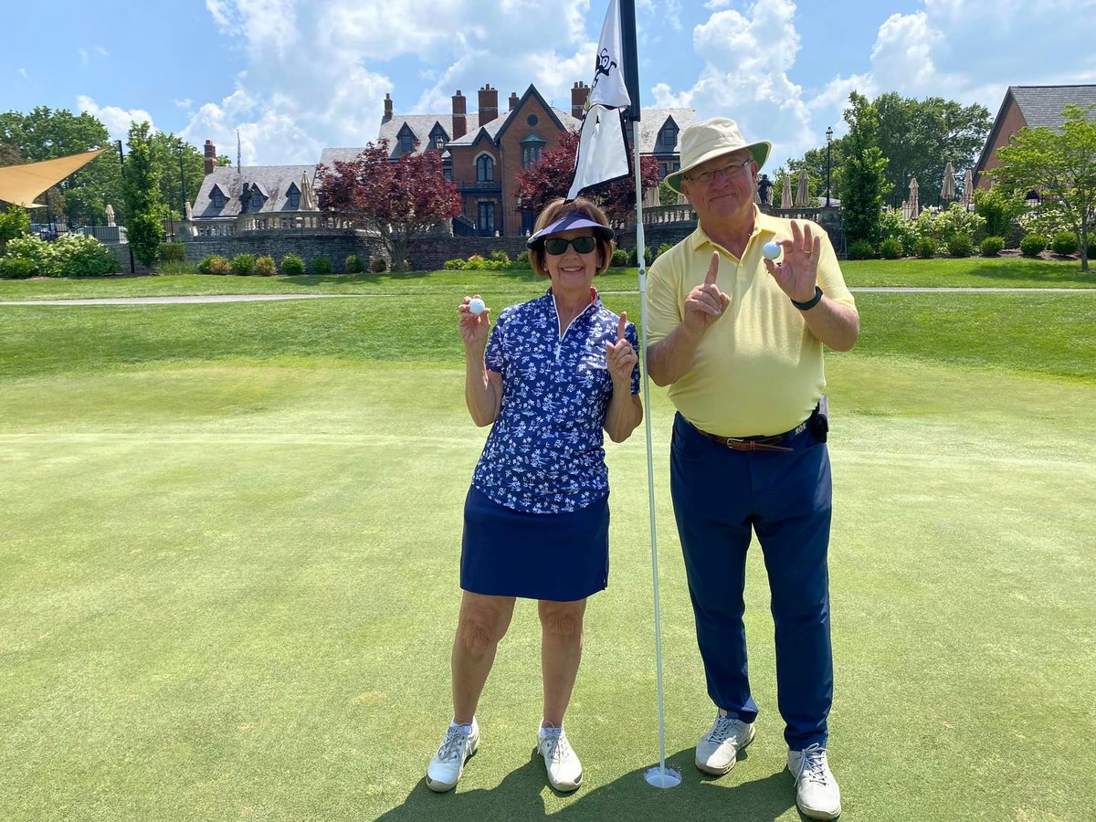A Louisville couple both made a hole-in-one on the same day at Hurstbourne Country Club: wdrb.news/43rmgrj