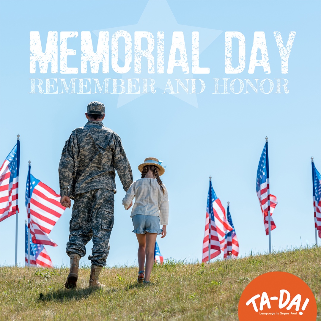 TA-DA! Language Productions (@tadalanguages) on Twitter photo Let us take a moment to remember and honor the heroes who gave their lives defending our nation. 
#tribute #MemorialDay #tadalanguageproductions #tadalanguages Let us take a moment to remember and honor the heroes who gave their lives defending our nation. 
#tribute #MemorialDay #tadalanguageproductions #tadalanguages