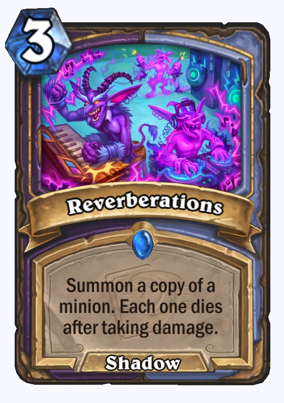 Hearthstone Top Decks💙 on Twitter "New Warlock/Mage card from the