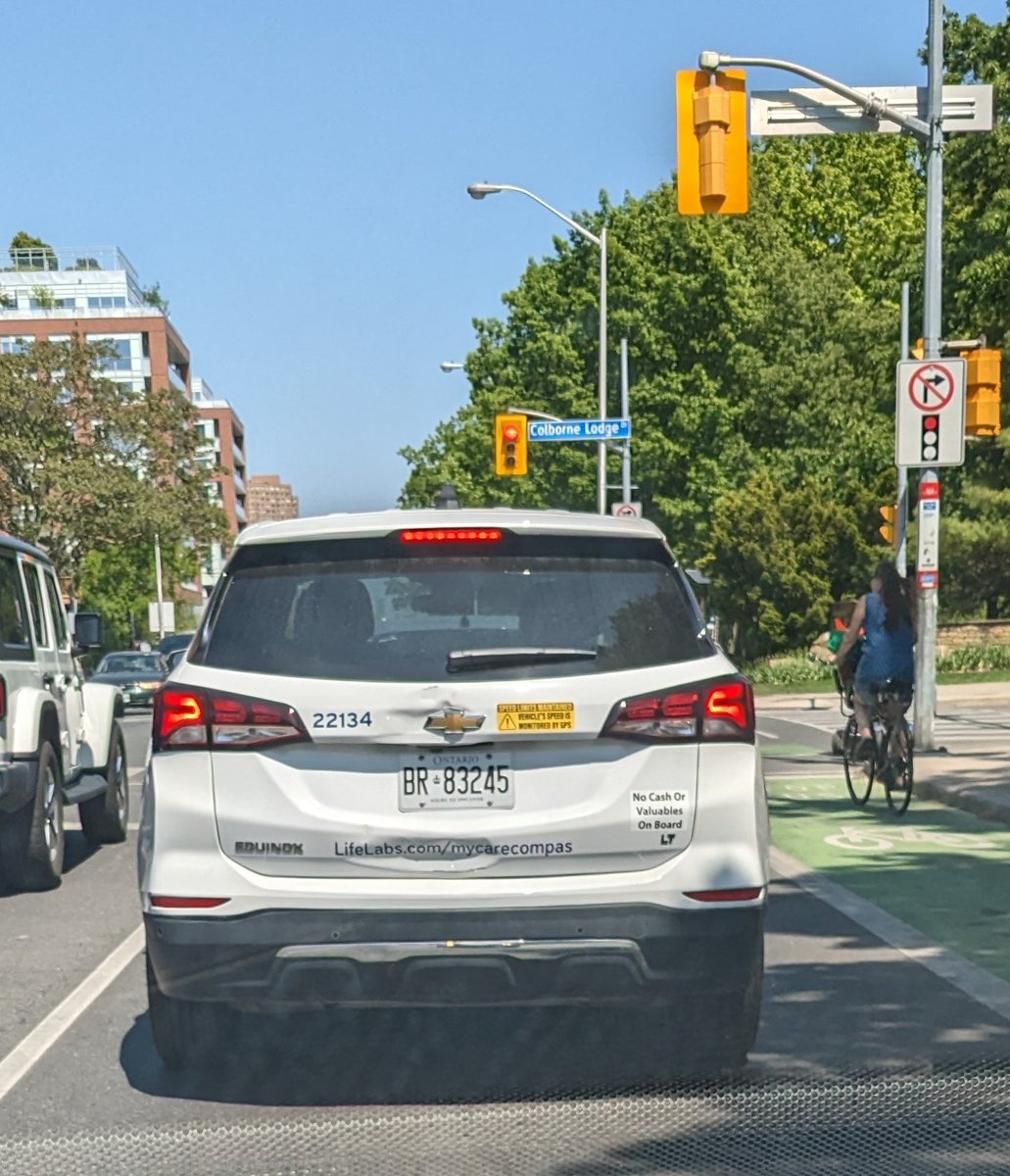 @LifeLabs Hope you provide better services than your drivers. Your driver cut me off on Bloor Street this afternoon.