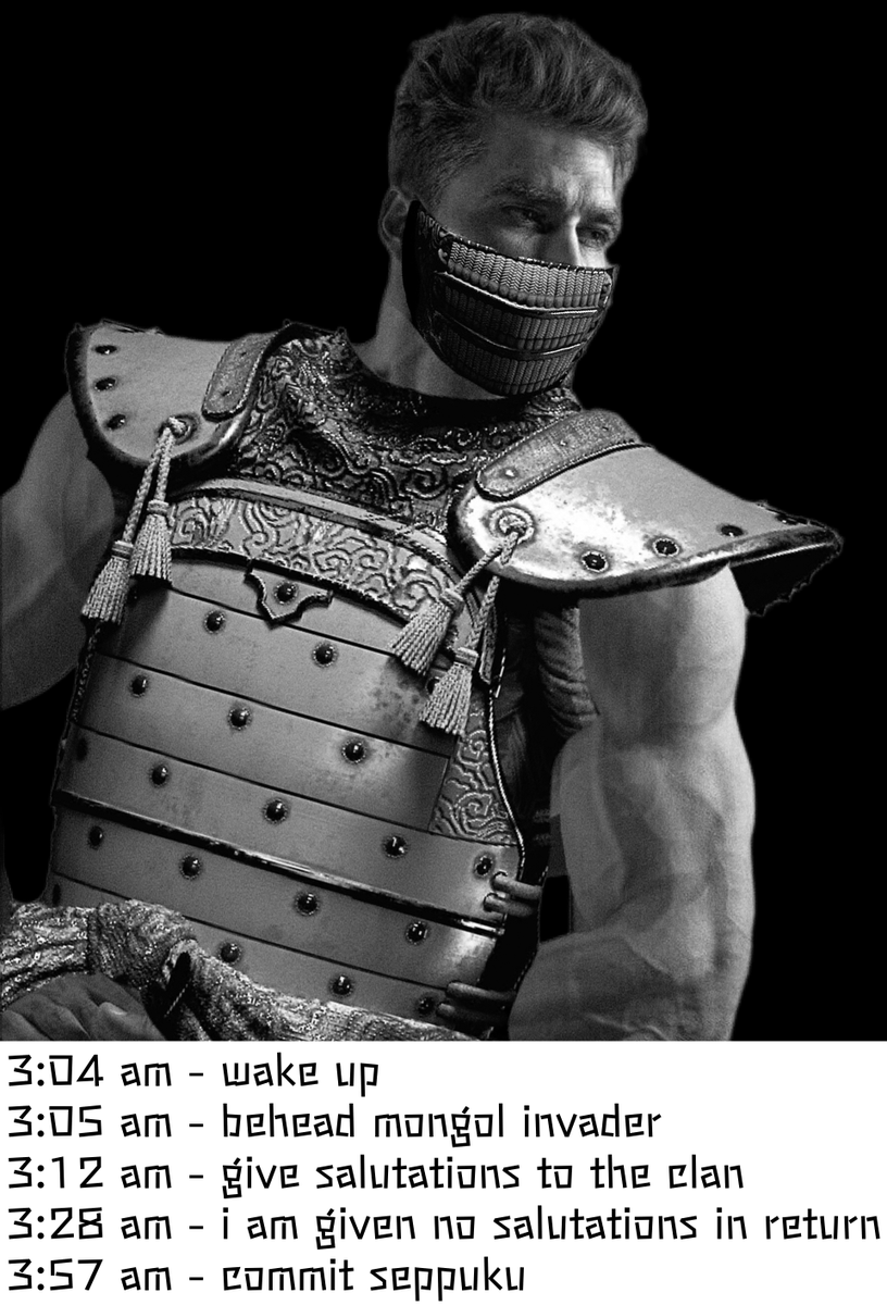 Samurai Posting (@samurai_posting) on Twitter photo 