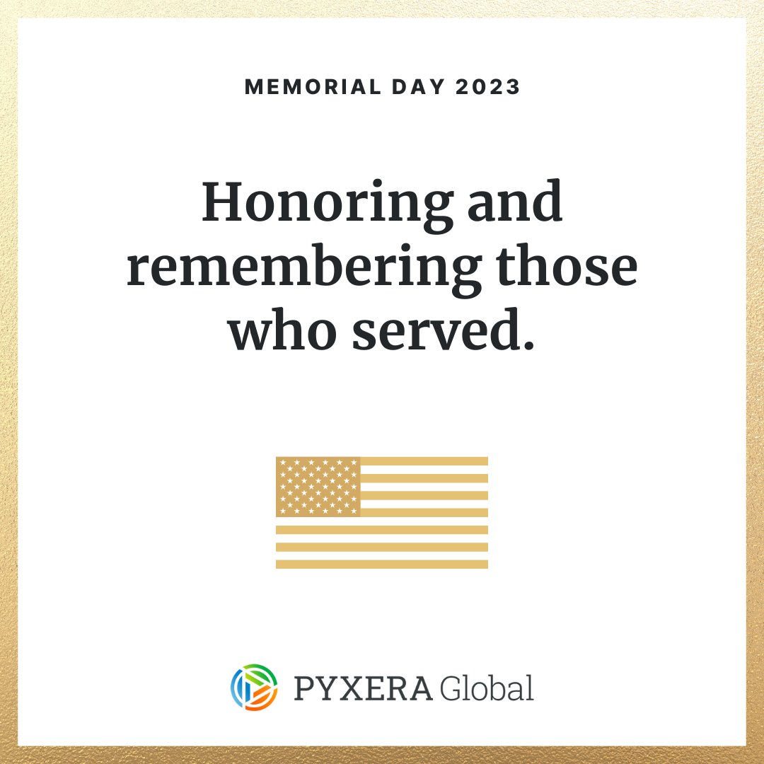 On this Memorial Day, we pay tribute to the brave men and women who have served and sacrificed for our country. We honor their courage, dedication, and commitment and express our deepest gratitude.

#MemorialDay2023
