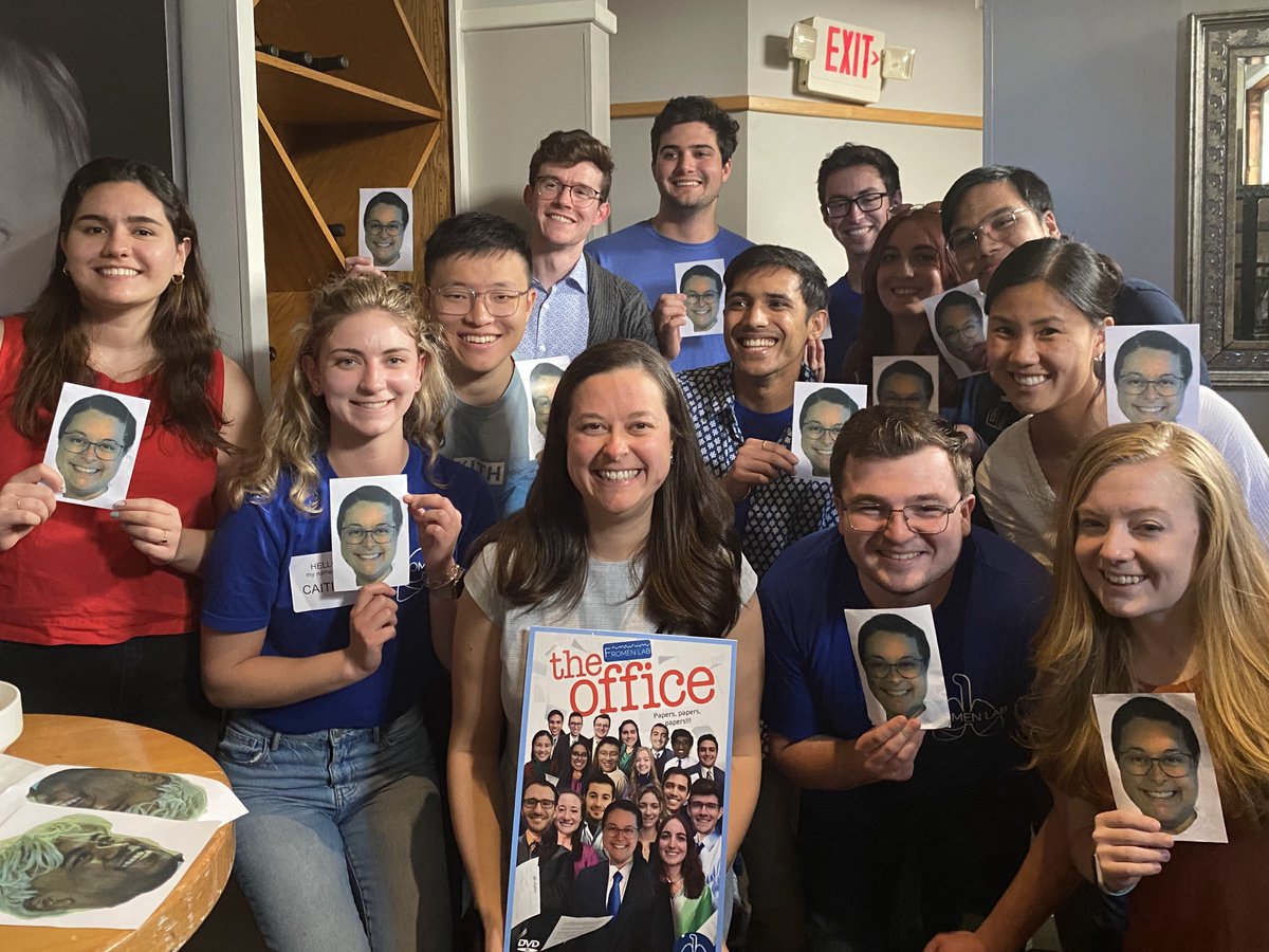 Cathy Fromen (@cfromen) on Twitter photo It's official🎉PROMOTED to Associate Prof w/tenure! Forever grateful to <a href="/FromenLab/">FromenLab</a> & huge thanks to <a href="/UDChBE/">Delaware ChBE</a> colleagues & staff (who threw me an awesome party!), <a href="/UDengineering/">UD Engineering</a>, mentors, letter writers, friends & fam for the support & vote of confidence! 🙏 tinyurl.com/5t639ufs It's official🎉PROMOTED to Associate Prof w/tenure! Forever grateful to <a href="/FromenLab/">FromenLab</a> & huge thanks to <a href="/UDChBE/">Delaware ChBE</a> colleagues & staff (who threw me an awesome party!), <a href="/UDengineering/">UD Engineering</a>, mentors, letter writers, friends & fam for the support & vote of confidence! 🙏 tinyurl.com/5t639ufs