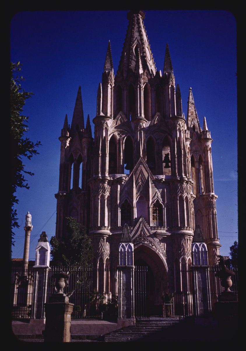 San Miguel Church in San Miguel de Allende, Mexico.
.
.

Taken in the mid 20th century By Florence Arquin
#FlorenceArquin #Photography @FAUArtsLetters #NEH #PresAccessFunded #Church #SanMiguel #Mexico