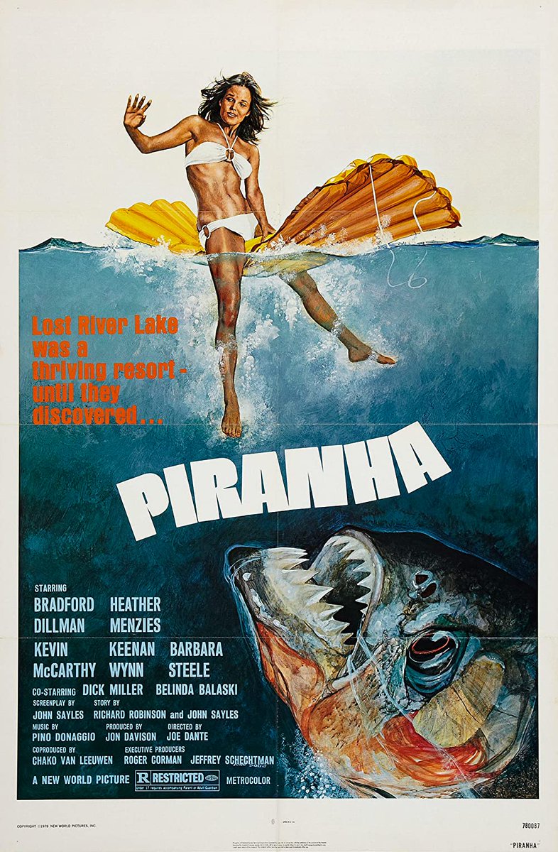 PIRANHA [1978]

This is the best Jaws ripoff in existence