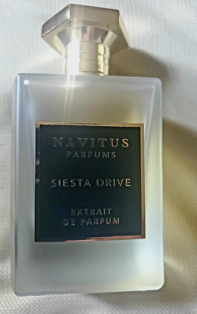 Scent of the day

Navitus Parfums Siesta Drive 🔥🔥