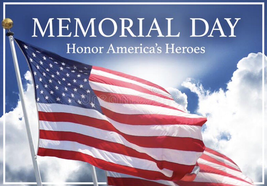 QueenCityHC's tweet photo. Wishing a Very Happy Memorial Day to all. We all want to remember on this day the brave men and women who have given their lives that we may live in this great country. Your sacrifice will not go unnoticed or forgotten. #MemorialDay #TrinityIHC #America https://t.co/xKjjSFIBWv