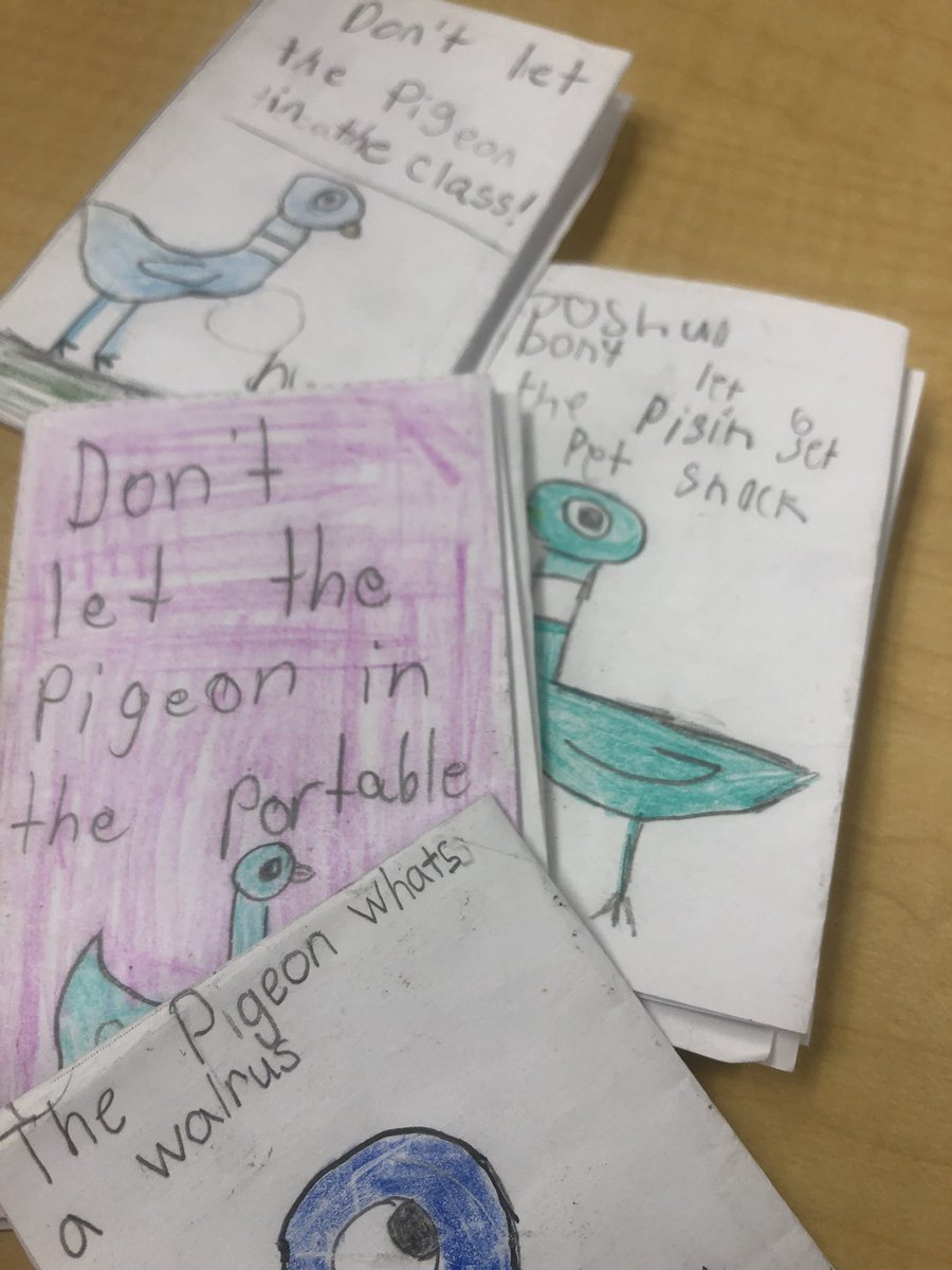 MrsKernohan's tweet photo. We had an unexpected visitor on Friday and today we just had to write about it. Some of the best stories we have written all year. @The_Pigeon https://t.co/PL2I6QTu9X