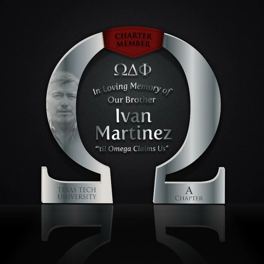 It is with great sadness that we inform you National Charter Member, Ivan Martinez, has joined our Omega Chapter. Our thoughts and prayers are with his family, friends, and our brothers across the nation. Rest in Peace Brother. #TilOmegaClaimsUs