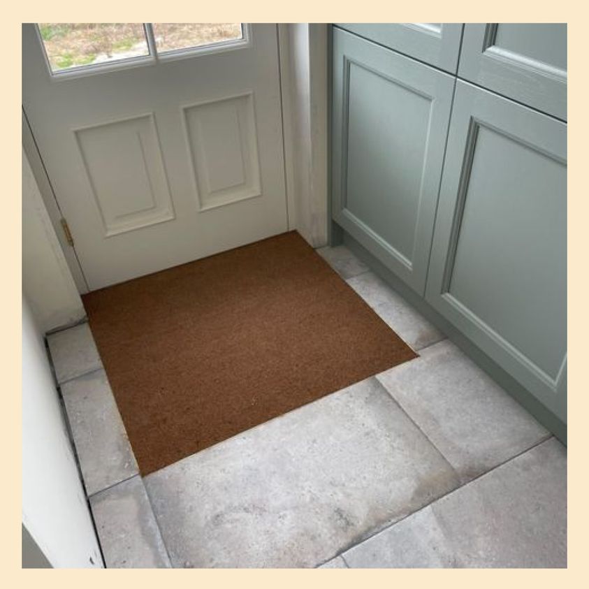 Thank you to @orchard_cottage_selfbuild for the lovely photo 🤩✨
We love how stunning this mat looks in this property! 🥰

#doormats
#interiordesign 
#interiorstyling