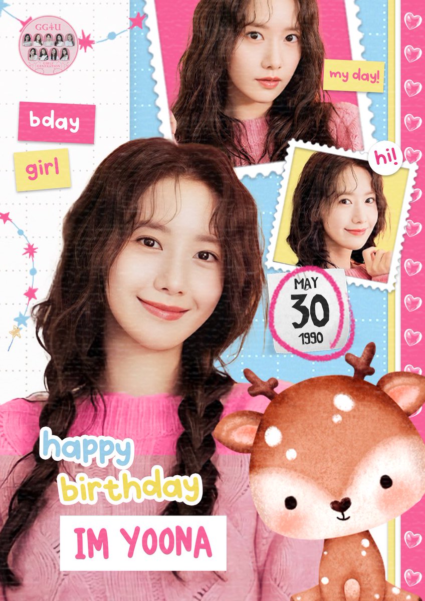 OfficialGG4U's tweet photo. ︎ ︎
Elevate the new chapter to endearing voyage has arrived today as the celebration. 𝖦͟𝖦͟𝟦͟𝖴's captivating dames born as utmost beautiful lady who represents a deer, 𝑌𝑜𝑜𝑛𝑎, happy birthday! For all the candles blown, we wish an endless joy on your path ᧔❤︎᧓
︎ ︎ https://t.co/PKJZPmNjGA