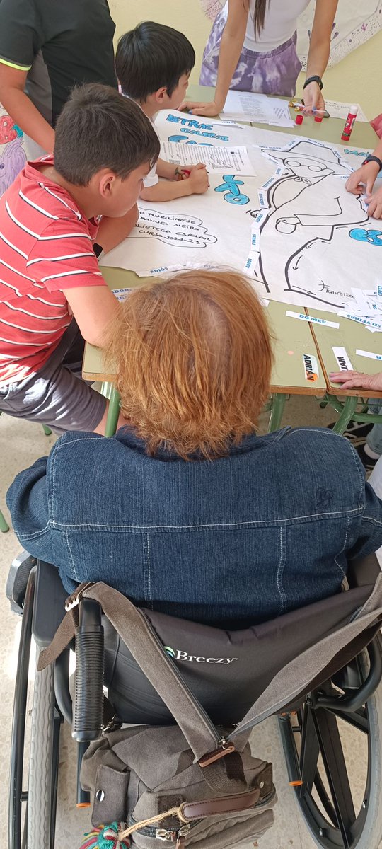 evdgalicia's tweet photo. A semán pasada as mulleres de EVD Galicia en #Crecente fumos invitadas ao CEIP Manuel Sueiro para participar nunha actividade sobre o #Diadasletrasgalegas
Elaboramos un mural colaborativo coa rapazada da escola.
¡Foi un día ben bonito, no que desfrutamos un montón! https://t.co/RQSyS67Af9