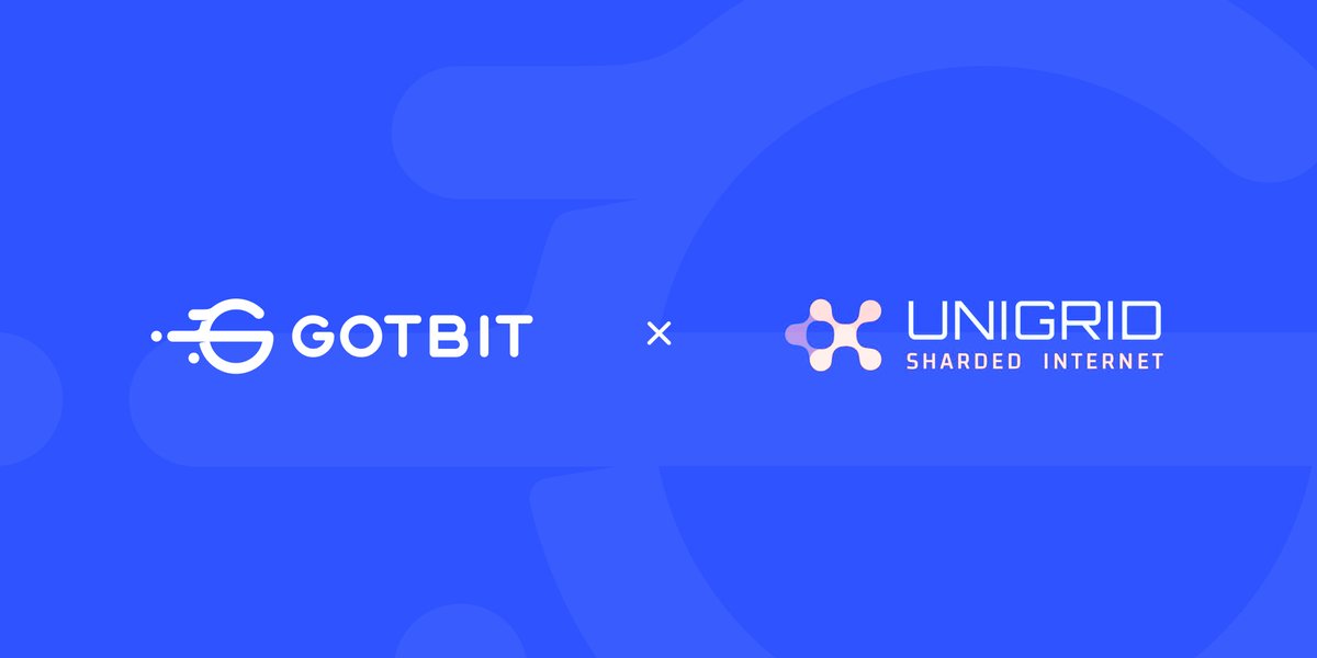 gotbit_io's tweet image. Meet our new partner — @unigrid_org!🚀

Unigrid&apos;s long-term goal is to build a decentralized, community-driven cloud computing network that provides a more secure, reliable, and affordable alternative to centralized cloud providers.

Stay tuned!💙