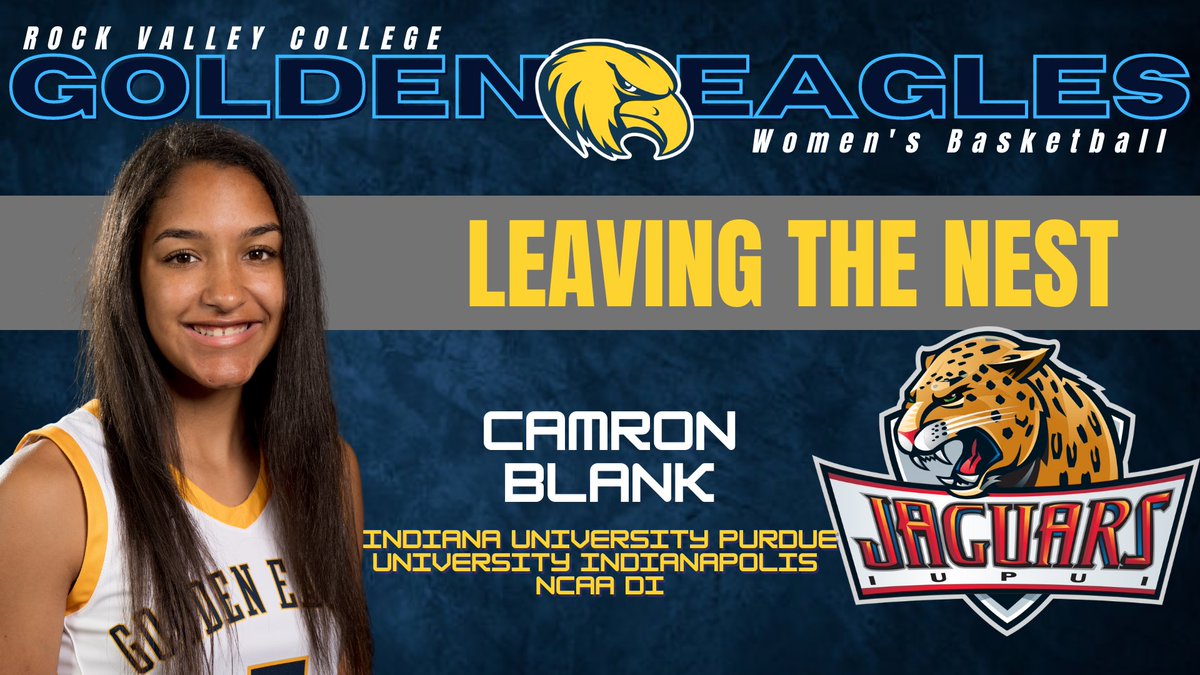 Congratulations to Sophomore G Camron Blank on her commitment. Camron will be moving on to NCAA DI Indiana University Purdue University Indianapolis in Indianapolis, IN. #RockOn🦅 <a href="/CamronBlank/">Camron Blank</a>