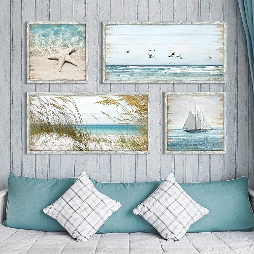 BeachfrontDecor's tweet photo. When you go to the beach, you are definitely going to see seashells. That's why seashell decorations make a great addition to a beach home. Shop some of the best seashell wall decor here: https://t.co/Lx1xRwmPVc https://t.co/v7heCs7r9H