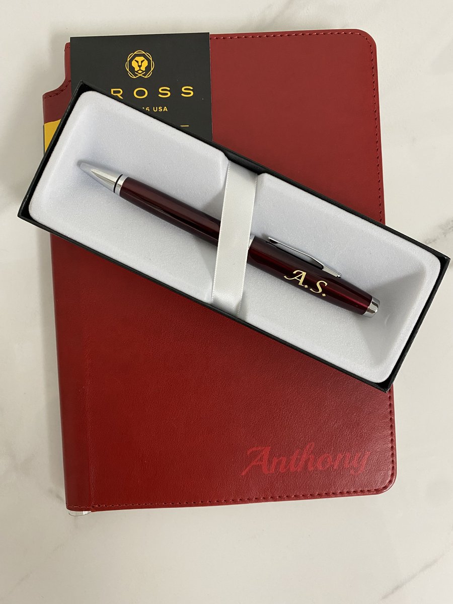 IcanLaser's tweet photo. Exciting news! We now offer Cross pens in-store. To celebrate, show this post when getting a Cross product and enjoy FREE personalization. Visit us today! #CrossPens #FreePersonalization #MaroonPen #Notebook #ElevateYourWriting #Torontobusiness https://t.co/Bb5qeUGkZd