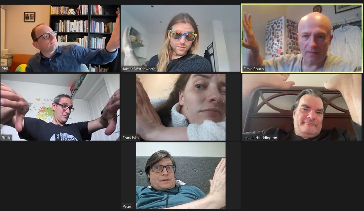 Come and see us in the flesh on Saturday 3 June at 7.30pm at The Courtyard Theatre, London N1. #Shoreditch #improv
Tickets > eventbrite.co.uk/e/the-funny-si…