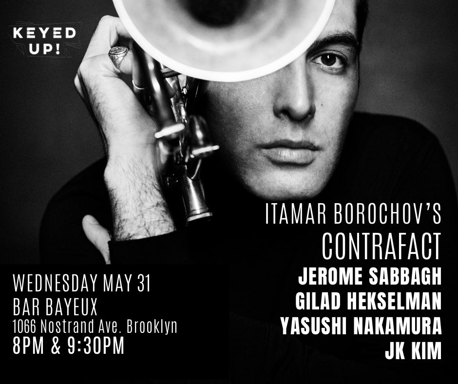 Wednesday @BarBayeux w/ @jeromesabbagh @GiladHekselman #YasushiNakamura & #JkKim #brooklyn #bk