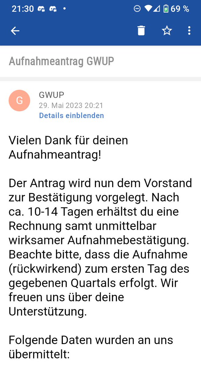 Na,schauen wir mal wohin die Reise geht.