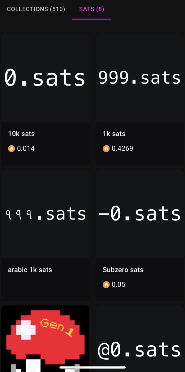 We started adding Sat names collections to the collection page.

What should we add?