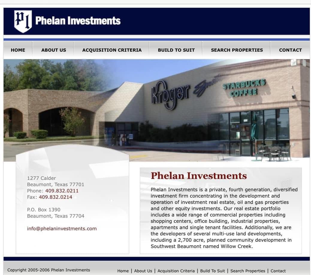 Speaker Phelan owns an investment company. Within, the house property tax bill was an 8% appraisal cap for all commercial properties that would cost taxpayers billions. CONFLICT!

Read LG Dan Patrick calling out the LIE! Connect the dots. #txlege