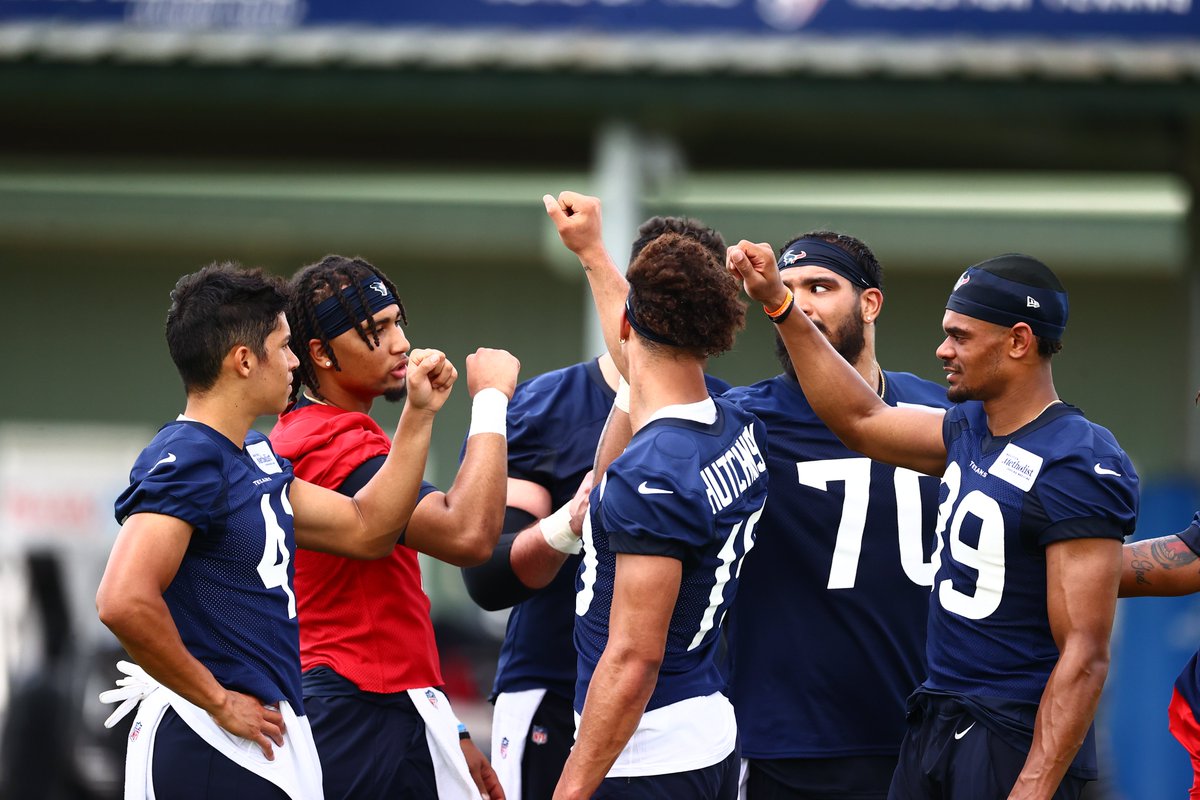 First snaps. #WeAreTexans
