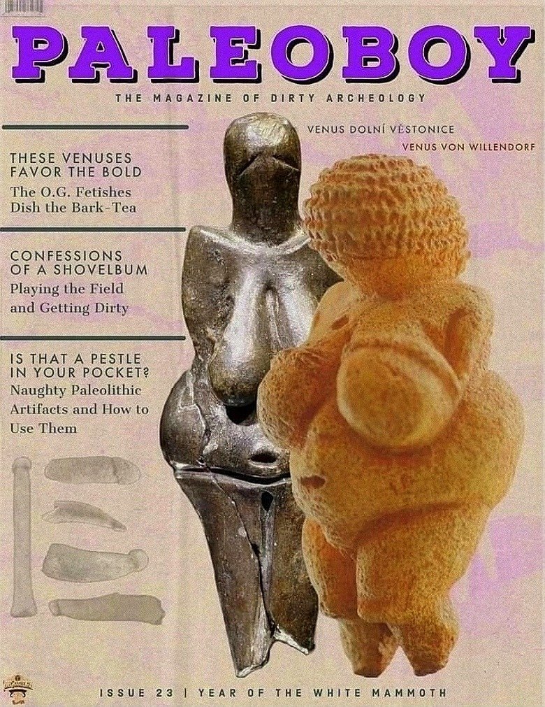 Le riviste sexy che ci piacciono.

#playboy #sexy #paleontologia