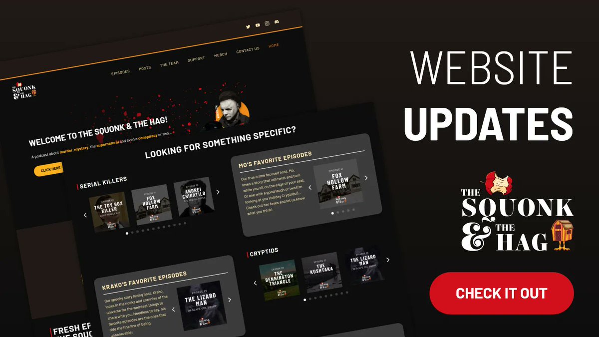 Hey y'all, we just updated our website, buff.ly/45zRPjW, to include what the hosts favorite episodes are. What are YOUR faves, and why?