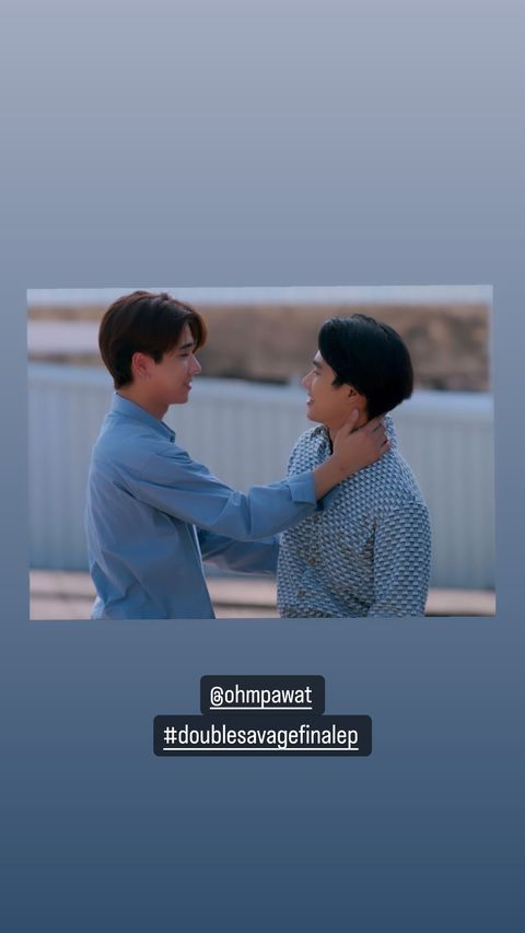 PerthChimon_pe's tweet photo. [290523]✨           

→ Actualización in IG stories de @perthppe 🐯←

💬✨🥰

#PerthTanapon 
#Perth 
#KDPPE 
#DoubleSavageFinalEP https://t.co/sScs4dI8LO