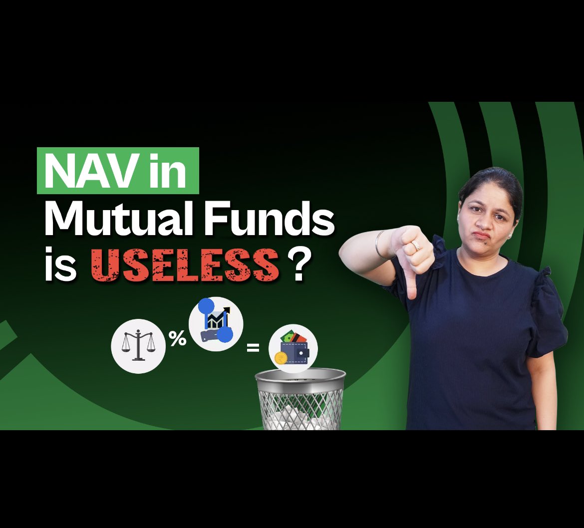 avn_kaur's tweet photo. Watch | NAV in #MutualFund explained in the simplest form.. what does it mean n how relevant is it to investors, if at all…! #NAV #MutualFundsSahiHai #investing #5MinuteFinance 

Link: https://t.co/aTWb0iIaTl https://t.co/V15HWjODMB