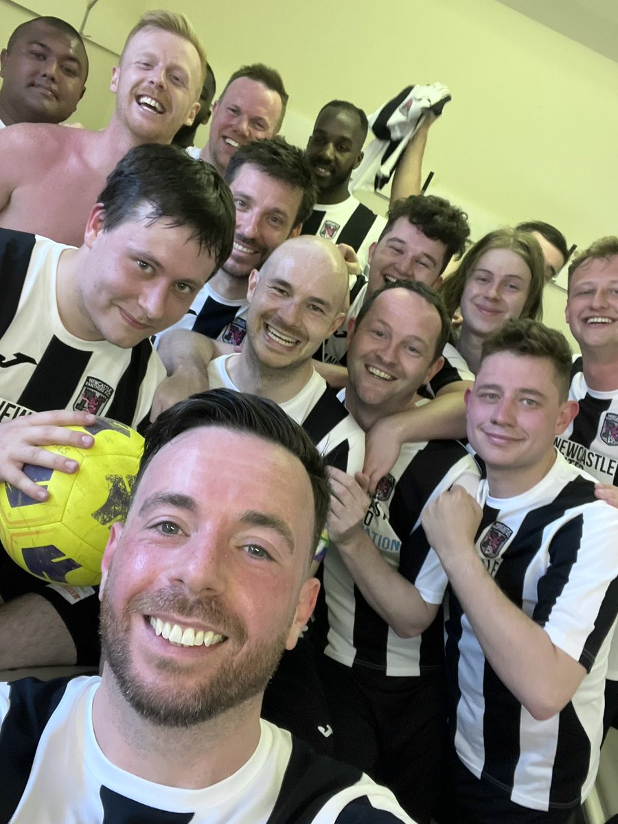 Great end to the #mul season playing the fantastic @merseymfc  thanks so much for hosting us all #cadent #lgbtfootball #gfsn #footballforall @gfsnUK