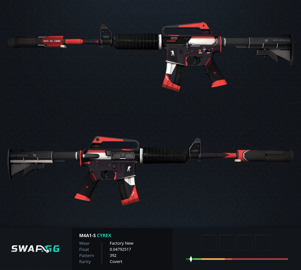 🔴 GIVEAWAY 🔴
M4A1-S | Cyrex (Factory New)

· RETWEET + FOLLOW to Enter
· Winner drawn Tuesday 6th June - 9PM CEST