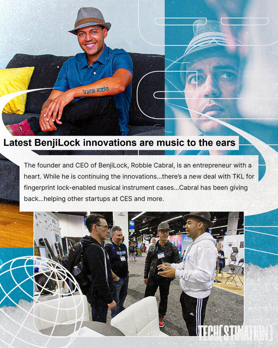 BenjiLock's tweet image. 💬 Marvelous! ⭐️⭐️⭐️⭐️⭐️ We&apos;re honored! 😍

👉 Thank you, @ffishkin, and the entire Techstination team! ⤵️
🔗 rb.gy/168lp
🎙️ What a great way to 🔓 June! 💯
📡 #BenjiLock x #Techstination ⚡️

🌐 The 🔑 is at Your Fingertips—That&apos;s it. ✔️

🗣 #UnlockYourPotential 🔥