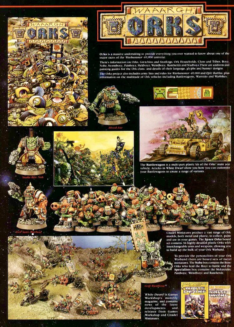 Were rogue trader era Orks the best orks ever? (The answer is yes apart from maybe second edition)
.
#oldhammer #orks #warhammercommunity
