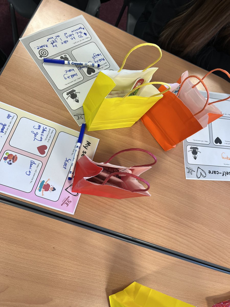 Always great participation and discussion <a href="/forresterhs/">Forrester High</a> Second part of our Period Workshop. Young people loved their care packages and Period Products 🫶 Had time to talk Self-Care too ❤️
#KnowYourFlow
@she_scotland 
<a href="/HeyGirlsUK/">Hey Girls</a>