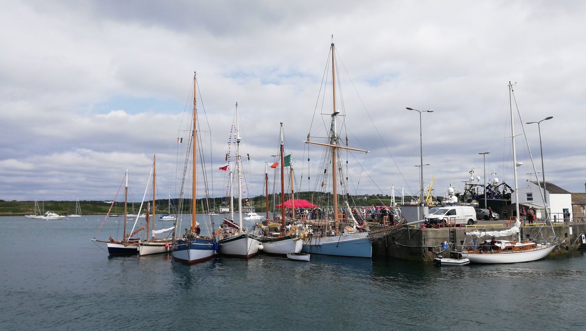 Ilen & Saoirse tied up to the pier prior to sailing at Baltimore Wooden Boat Festival 2023 
#Ilen #Saoirse #ConorOBrien #IrishMaritimeHistory #TraditionalBoats #WoodenBoats #Baltimore #WestCork #Ireland