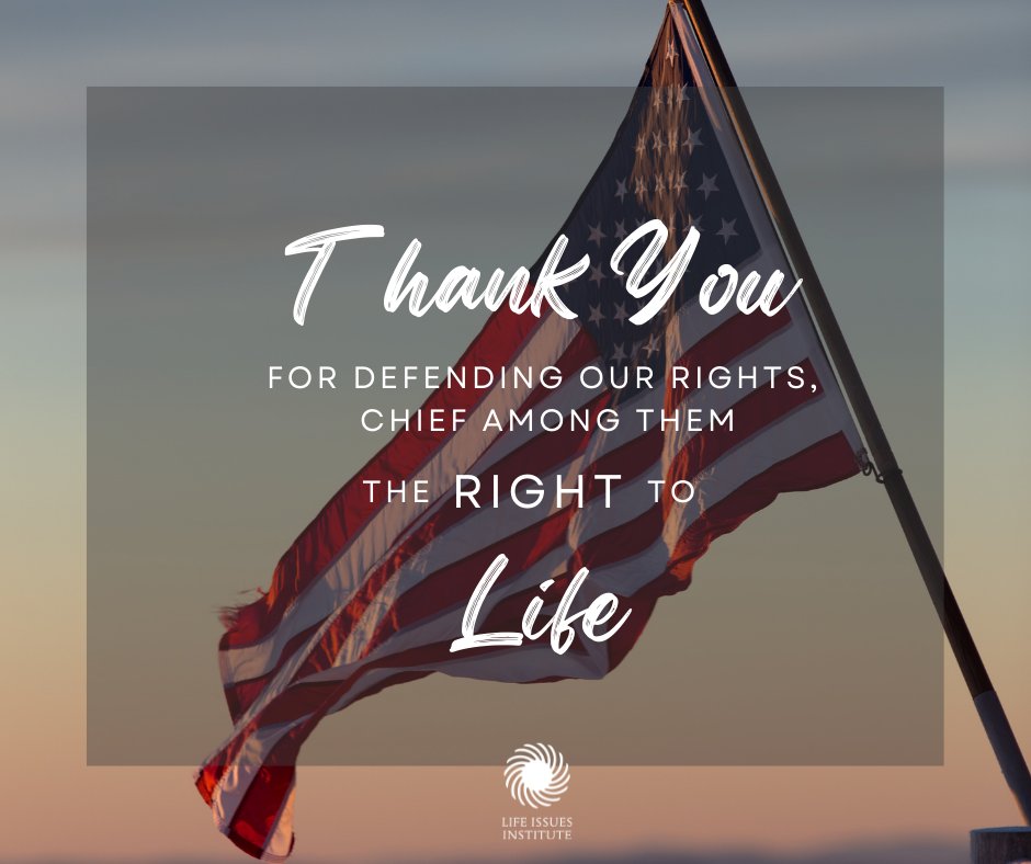 Thank you for defending our rights, chief among them, the right to LIFE.

#MemorialDay2023 #LifeIsAHumanRight