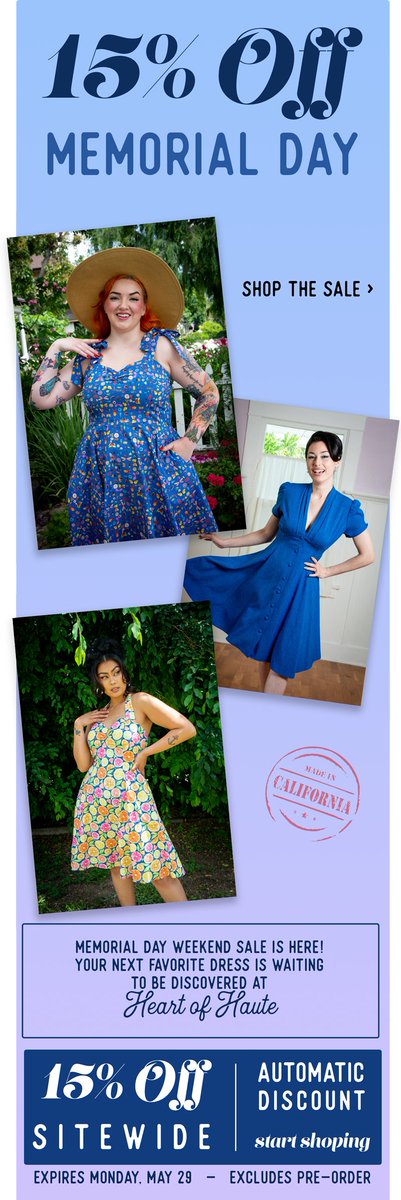 Last Day to Save! 🎉 15% Off Sitewide - mailchi.mp/heartofhaute.c…