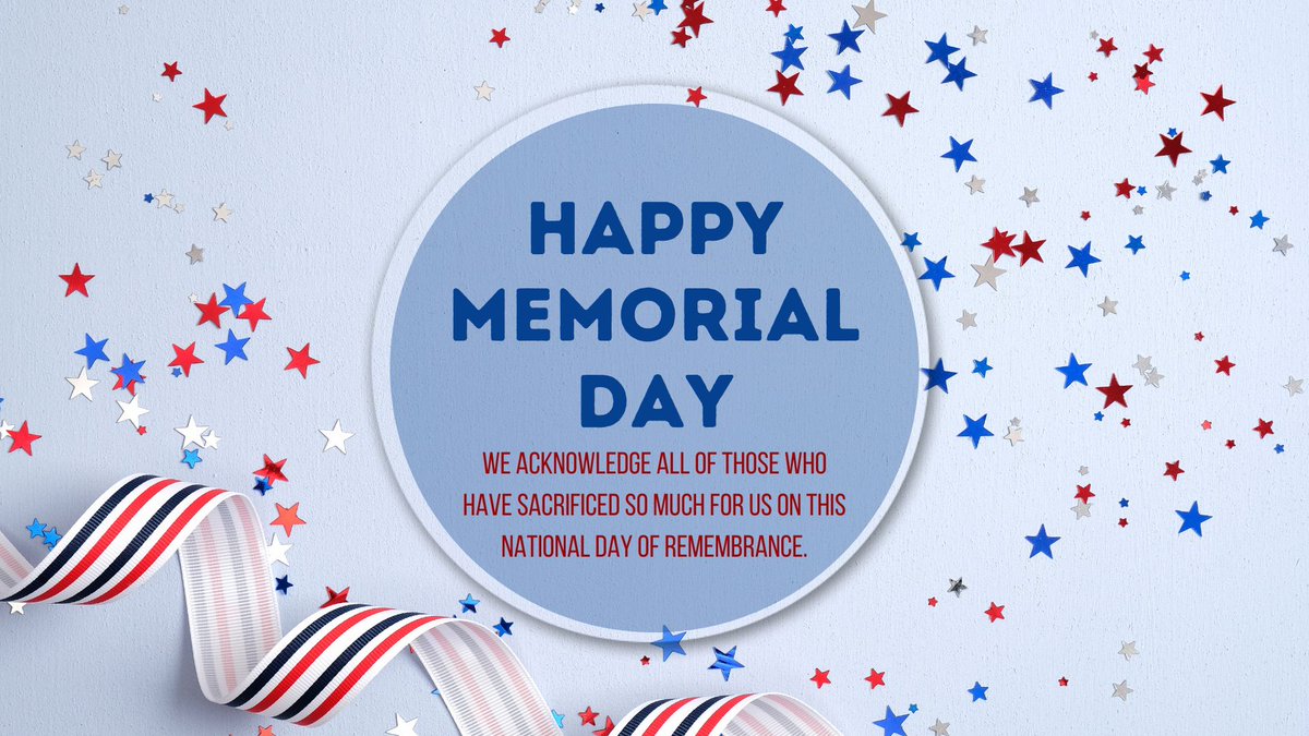 On this Memorial Day, we gather together as a nation to pay tribute and express our deepest gratitude to the brave men and women who made the ultimate sacrifice in service to our country.
#MemorialDay #ThankYouForYourService #MilitaryAppreciation