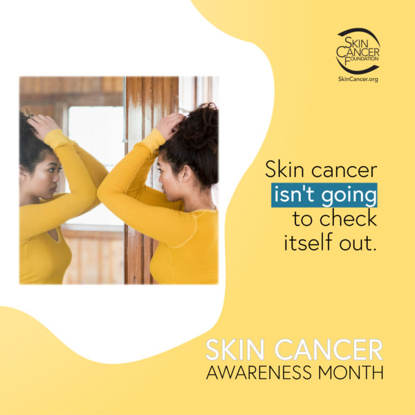 Know your skin, check for spots. If you notice new spots or changing spots, contact your dermatologist. 

#ThisIsSkinCancer #SharetheFacts #SkinCheckChallenge