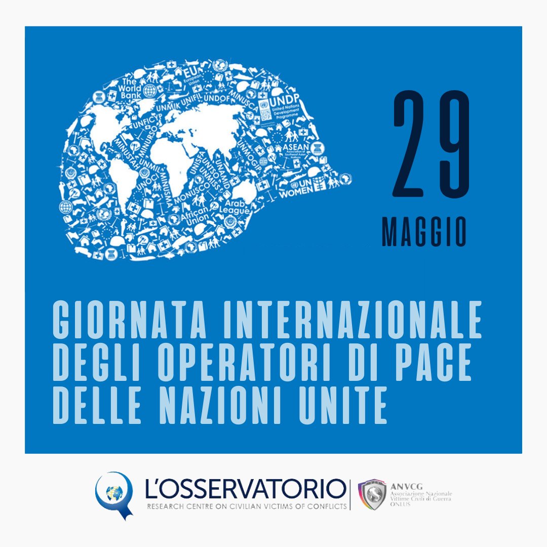 La Giornata internazionale delle forze di pace delle Nazioni Unite, il 29 maggio, offre la possibilità di rendere omaggio al prezioso contributo del personale in uniforme e civile.

#InternationalDay #UnitedNationsPeacekeepers #29may #People #Peace #peacekeepers #rights #missions