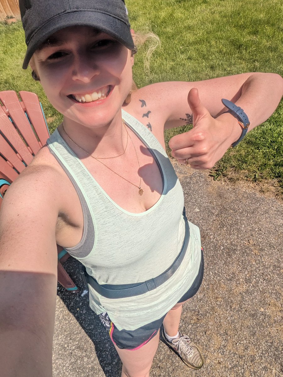 b_durdin's tweet photo. Started this little running journey. Humbling to say the least but proud to see how far I've come already. Excited to see what June runs will look like 🏃🏼‍♀️ https://t.co/9JWK4mdztA